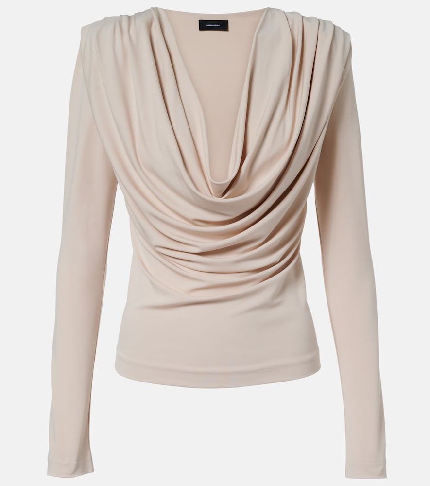 Wardrobe.NYC Wardrobe. NYC Draped jersey top