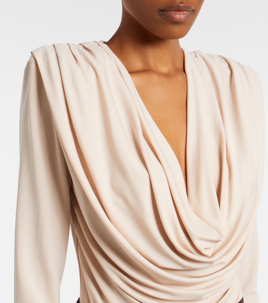  Wardrobe.nyc Wardrobe.nyc Draped Jersey Top 