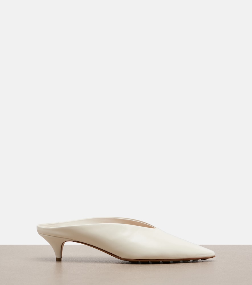  Bottega Veneta Bottega Veneta Virna Leather Mules 