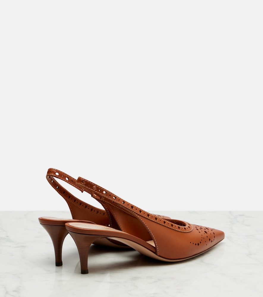 Perforated Slingback