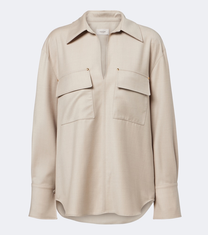 Agnona Chemise en laine 1090€