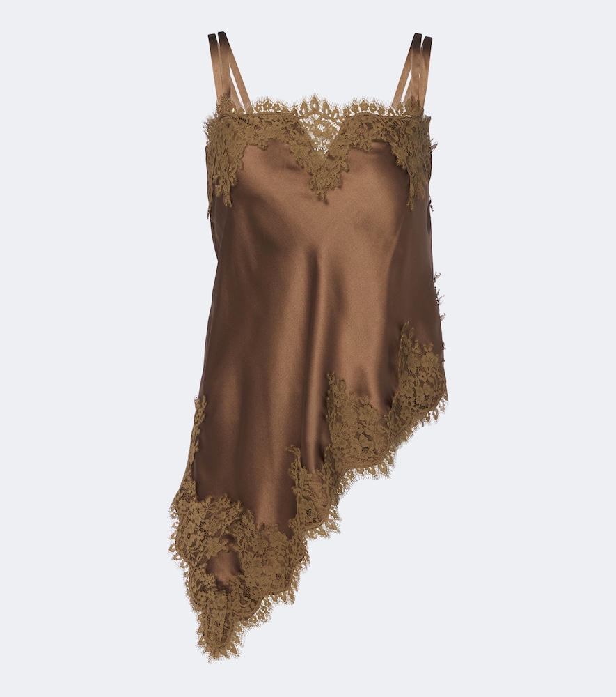 Dorothee Schumacher Caraco Sense of Shine en soie mlange dentelle 440 €