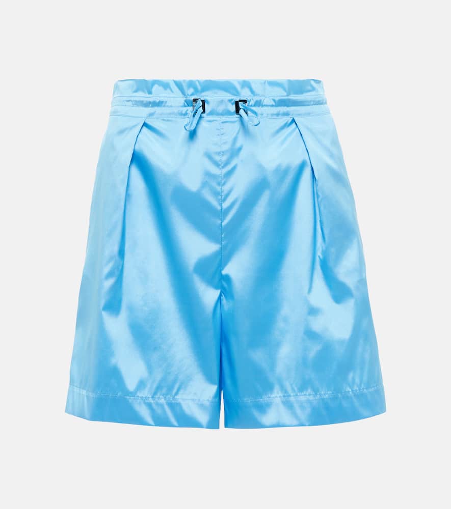 Loro Piana Silk high-rise paperbag shorts