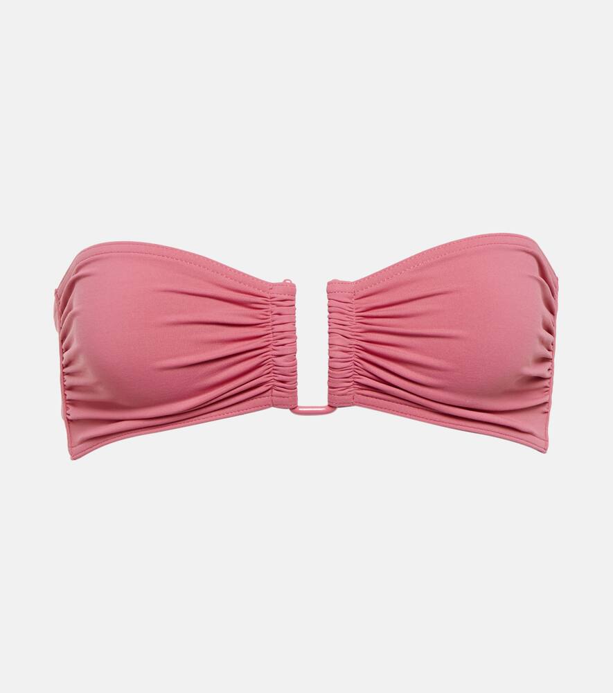 Eres Show Bandeau Bikini Top In Pink