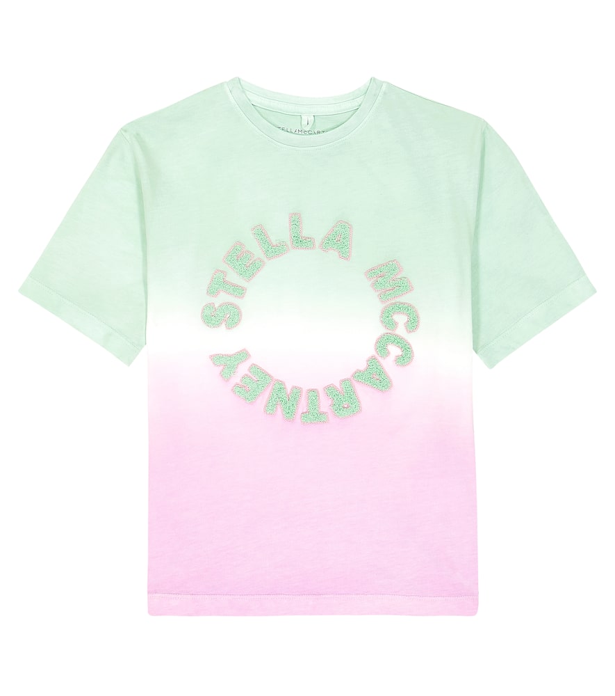 Stella McCartney Kids Tie-dye cotton jersey T-shirt