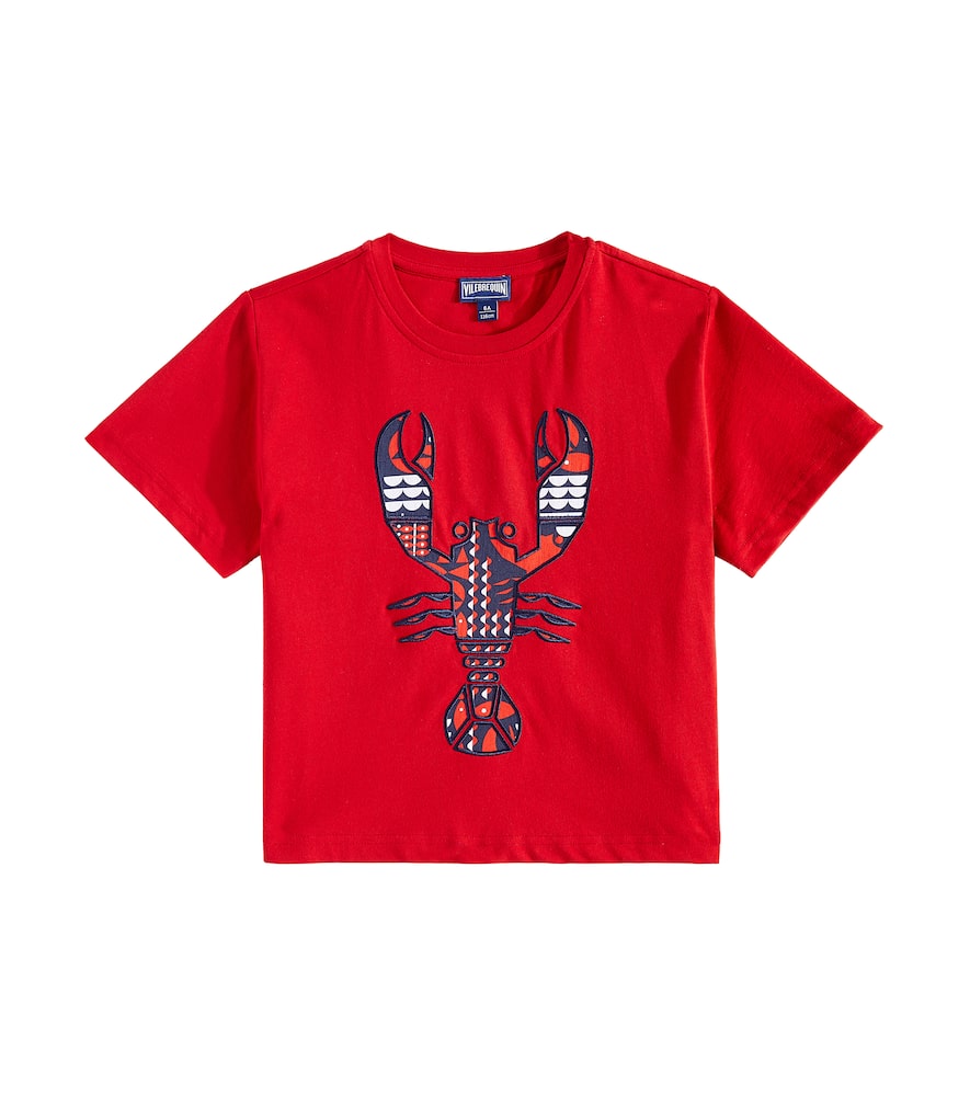 Vilebrequin Tarick Printed Cotton Jersey T-shirt In Moulin Rouge