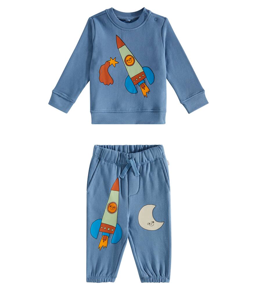 Stella McCartney Kids Baby printed cotton tracksuit