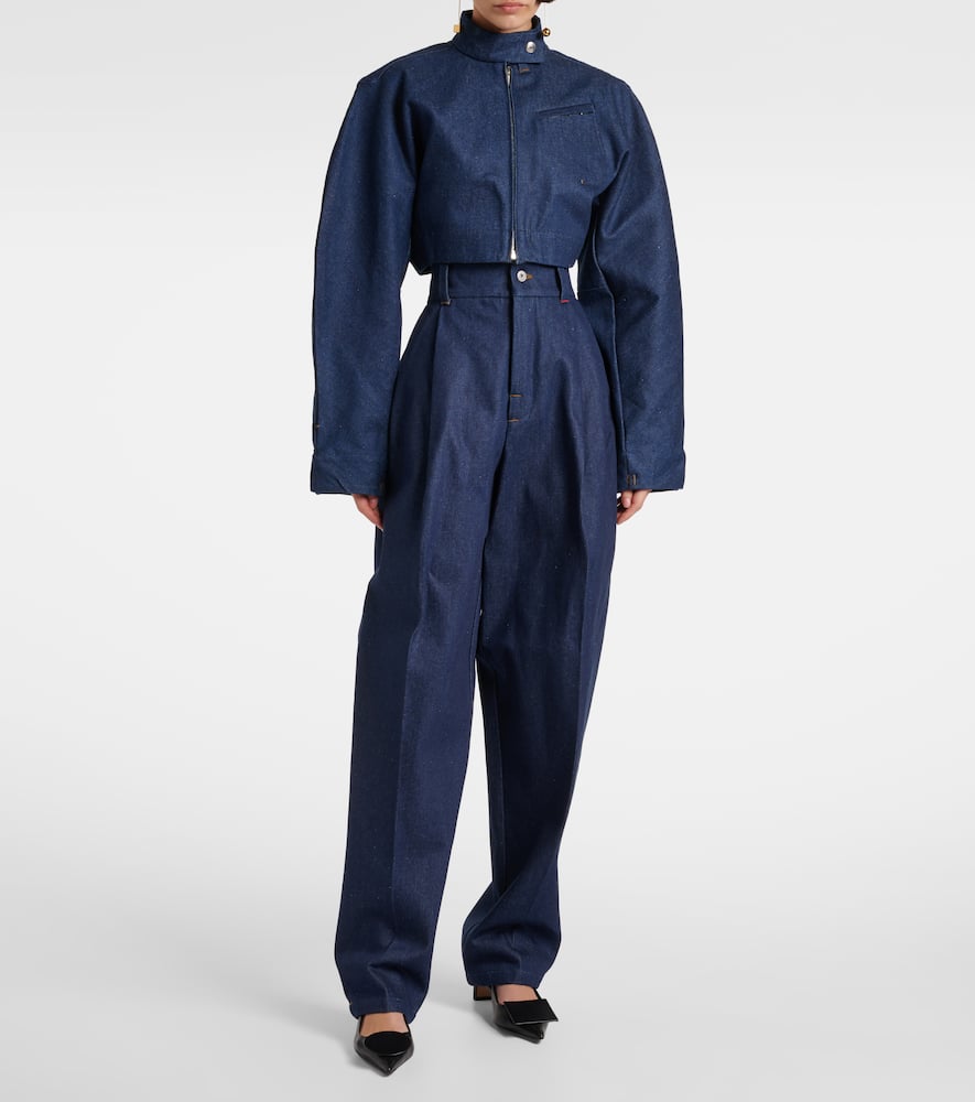 Jacquemus Le De-nîmes Curzio In Blue