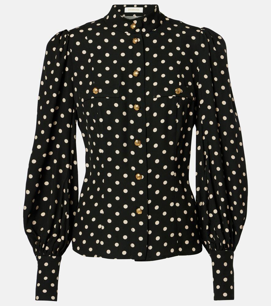 Zimmermann Utility polka-dot blouse