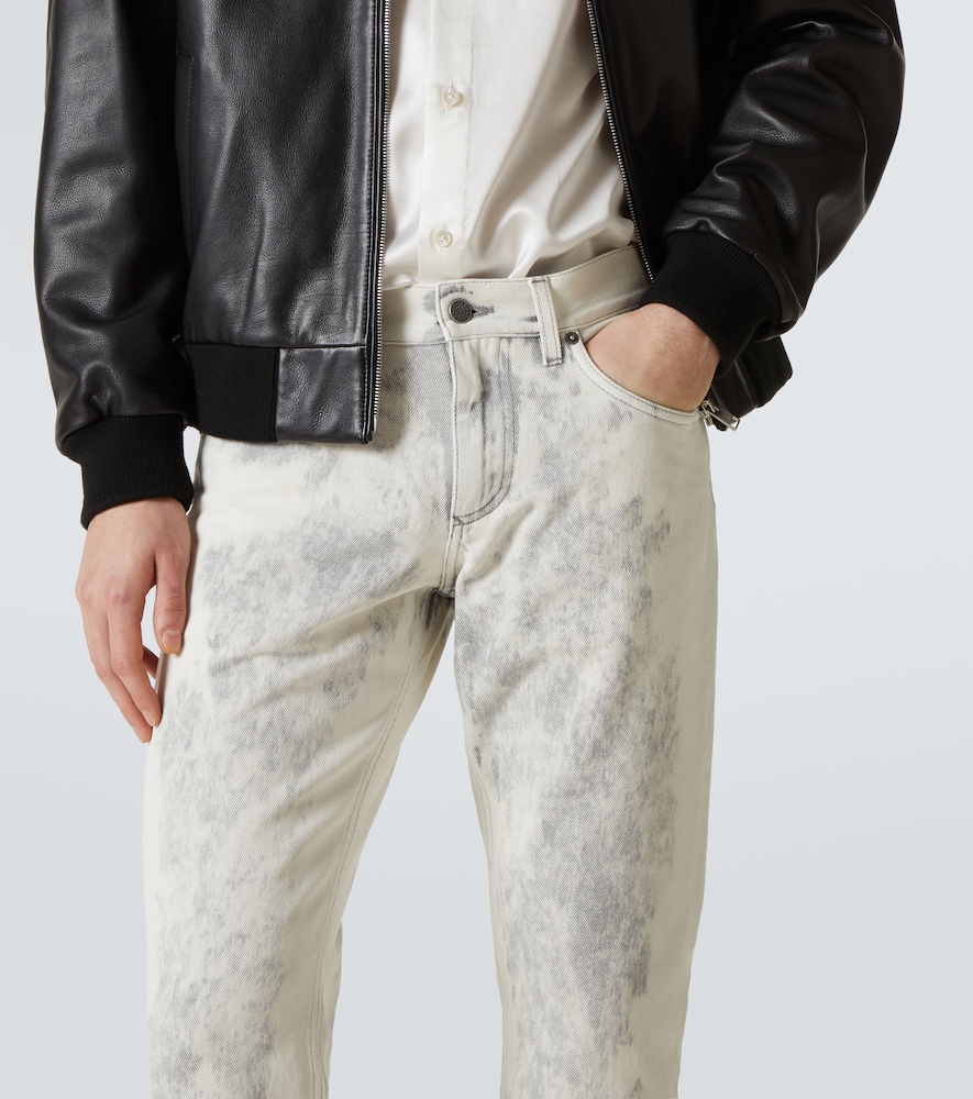  Dolce&gabbana Dolce&gabbana Printed Straight Jeans 