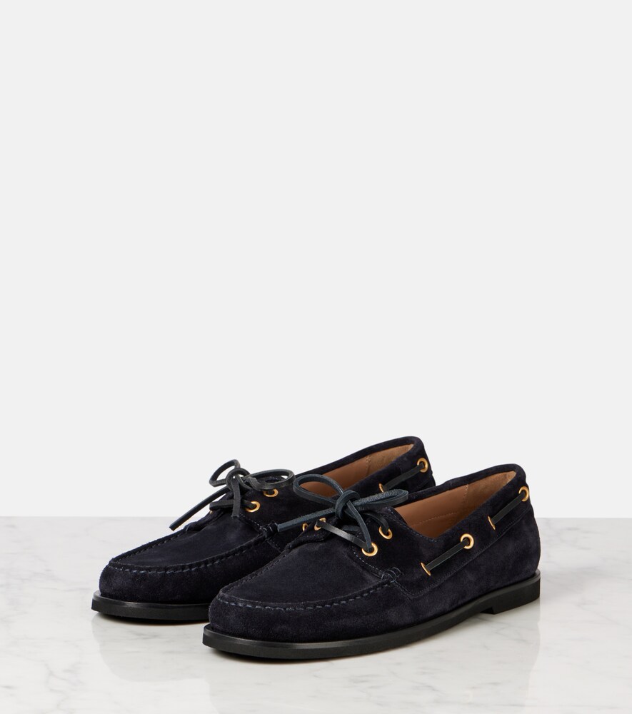 Vandée Suede Boat Shoes