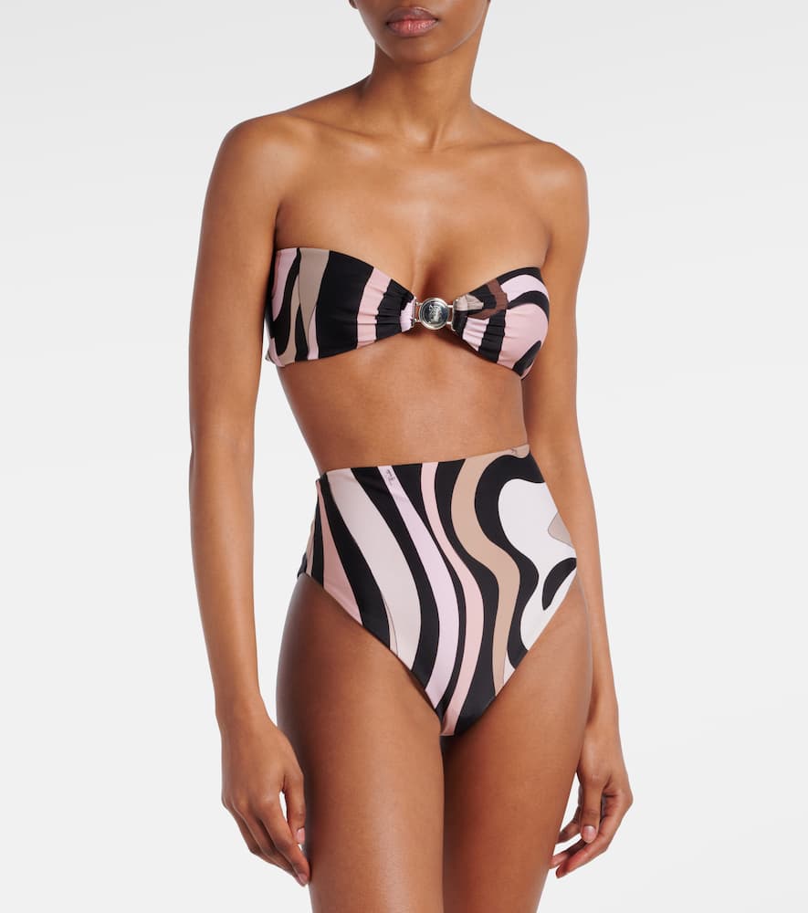 Pucci Marmo Bikini Bottom In Pink