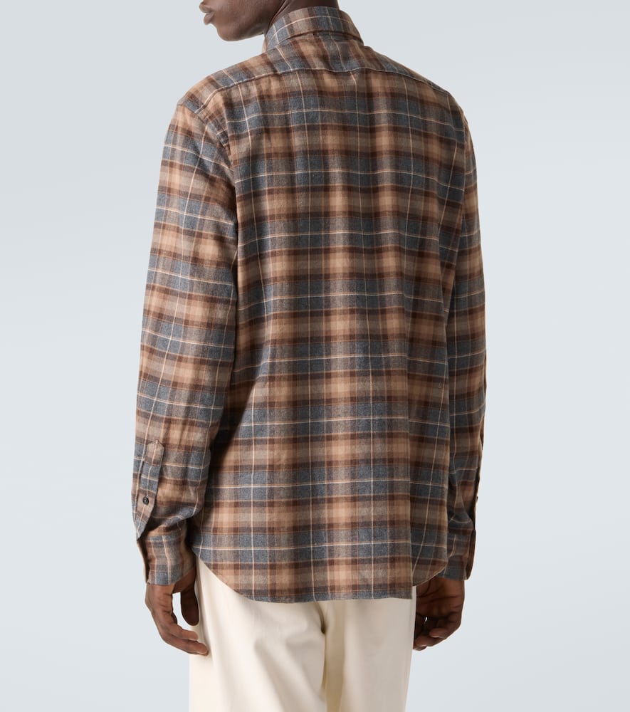 Slowear Hemd Aus Baumwollflanell In Multi