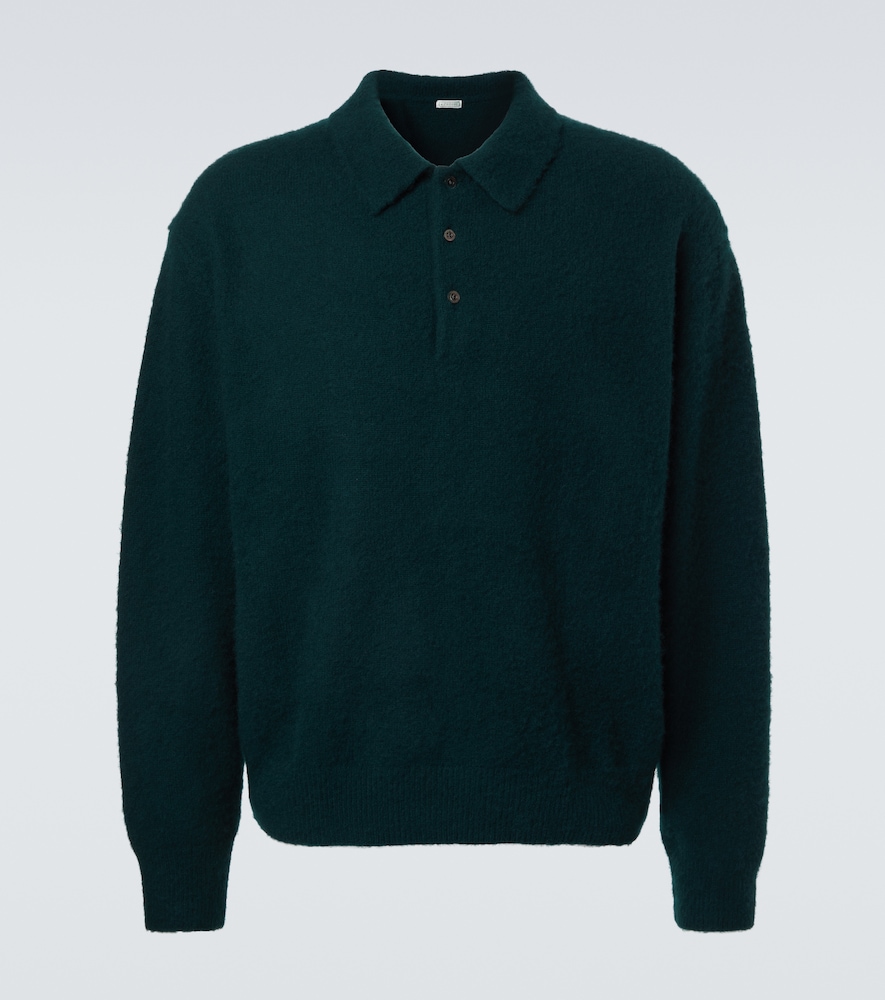 A. Presse Cashmere polo sweater
