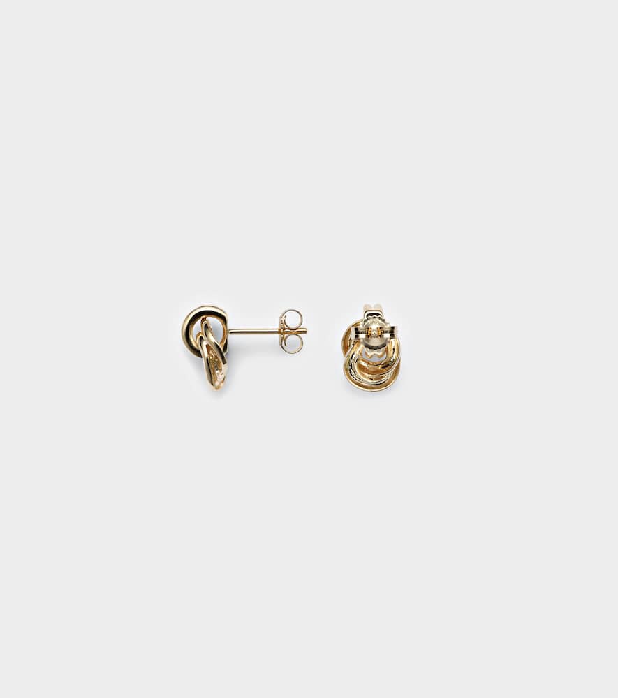Stone And Strand 14kt Gold Earrings In Gold