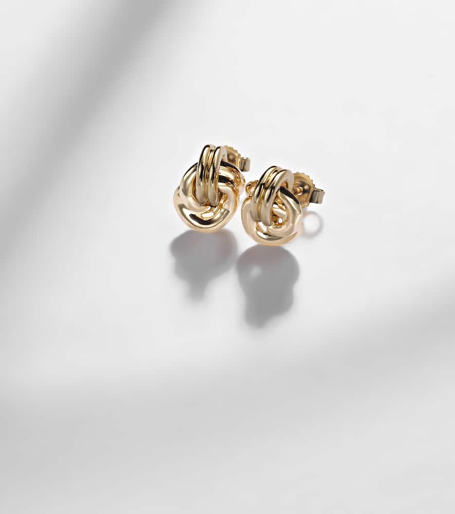 Stone And Strand 14kt Gold Earrings In Gold
