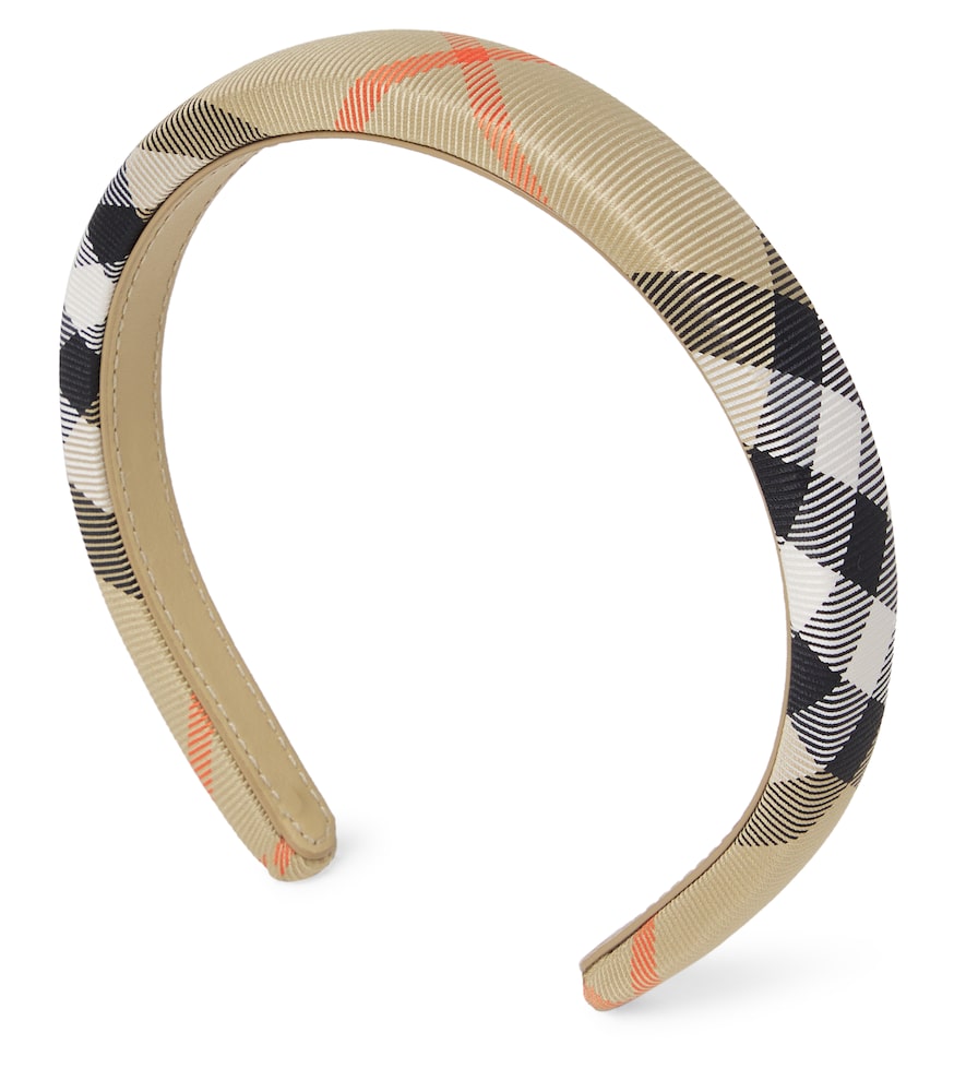 Burberry Kids Burberry Check headband　バーバリー キッズ バーバリー チェック ヘッドバンド Burberry