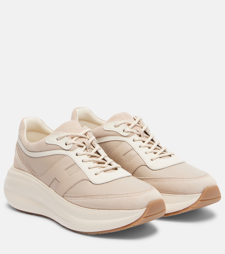 Hogan Baskets H696 plateforme en cuir 360 €
