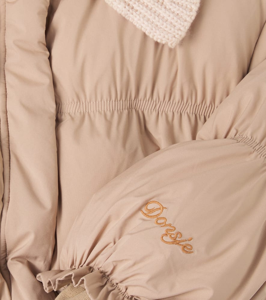 Donsje Suzan Puffer Jacket In Neutral