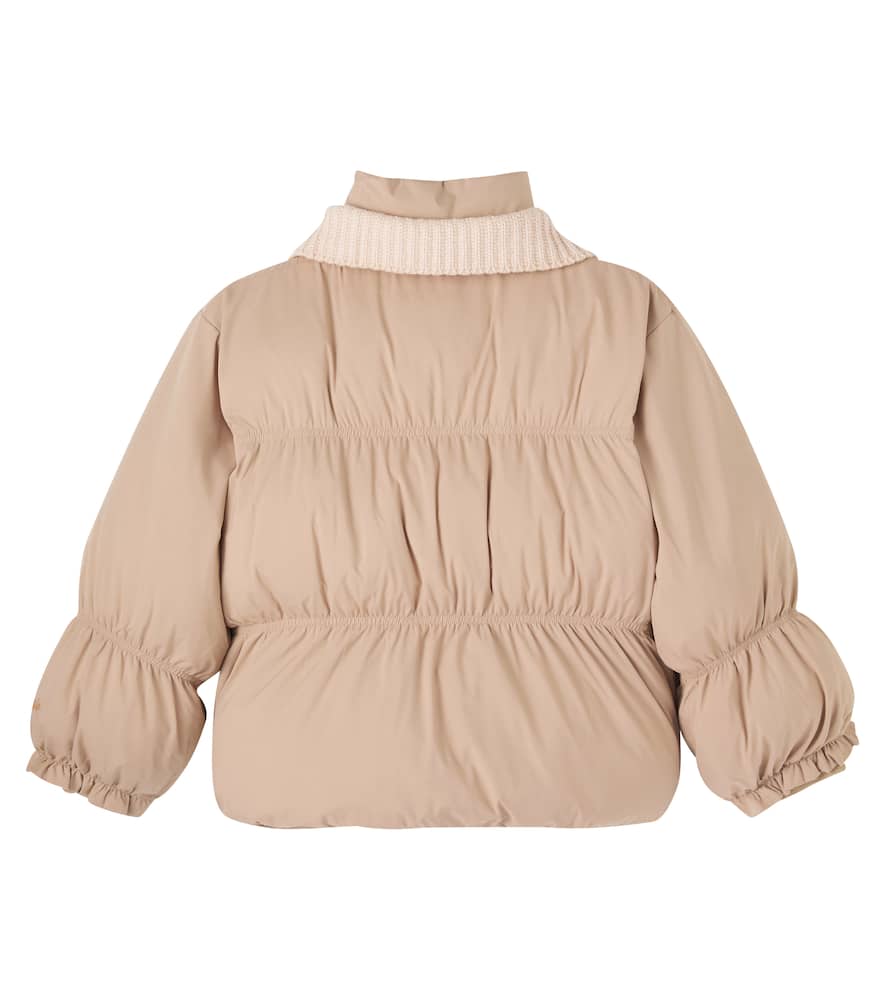 Donsje Suzan Puffer Jacket In Neutral
