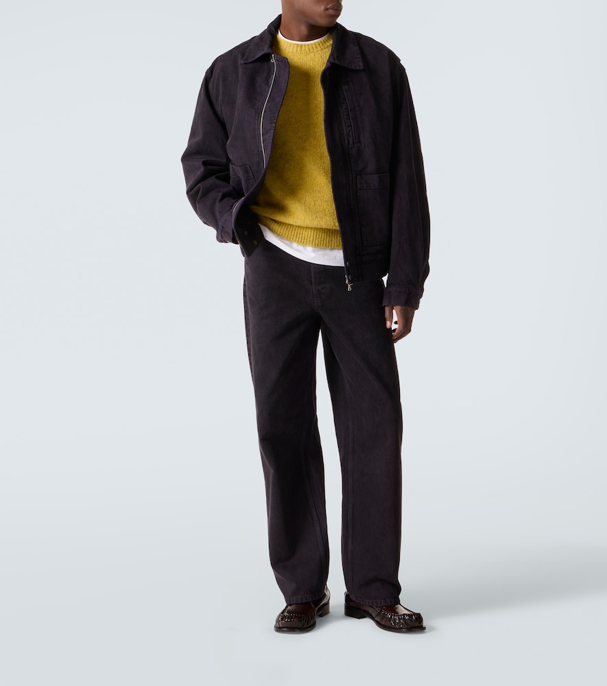  Dries Van Noten Dries Van Noten Denim Bomber Jacket 