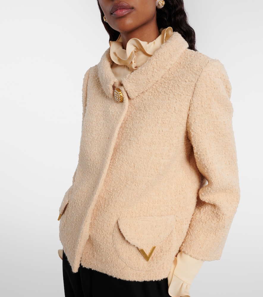  Valentino Valentino Jacke Aus Tweed 