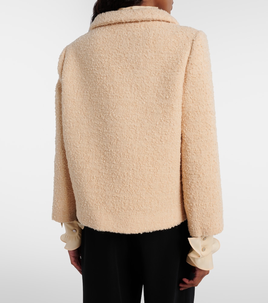 Garavani Embellished Wool-Blend Tweed Jacket