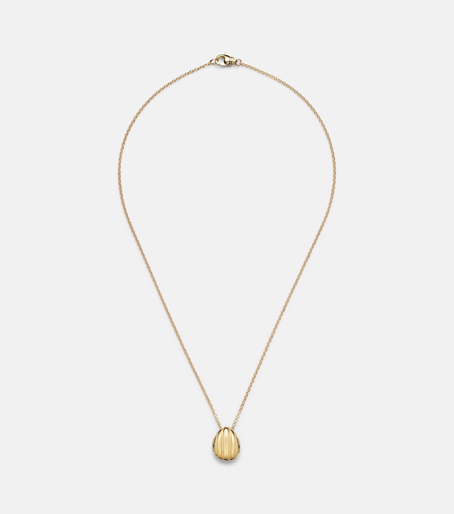 Pamela Zamore Eos Small 18kt gold pendant necklace