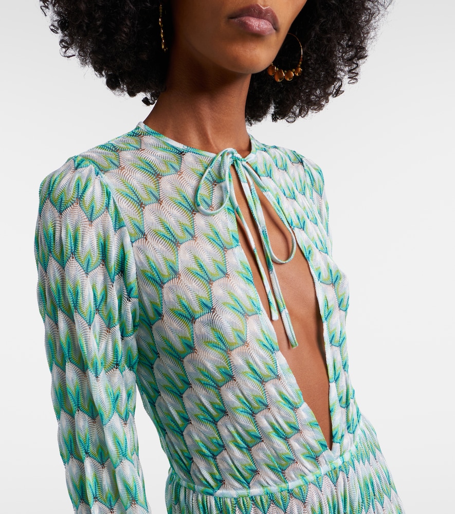  Missoni Missoni Open-knit Cutout Maxi Dress 