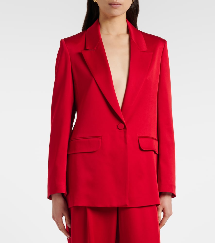  Max Mara Max Mara Satin Crepe Blazer 