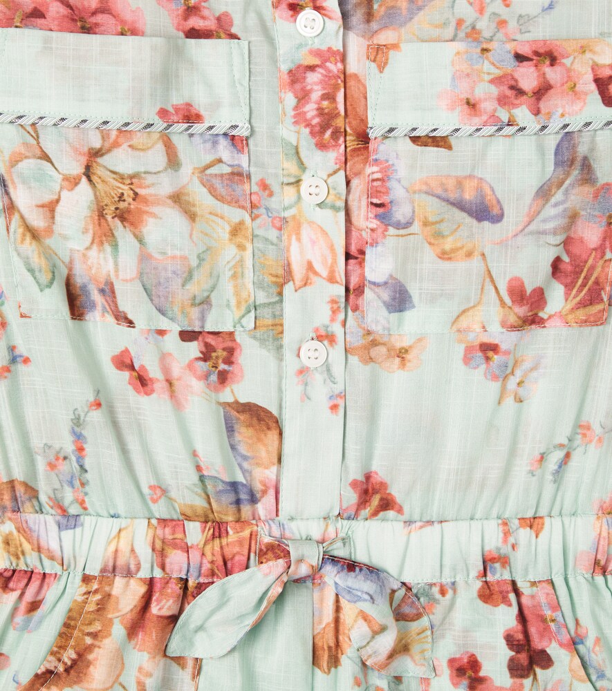  Zimmermann Kids Zimmermann Kids Awaken Floral Cotton Romper 