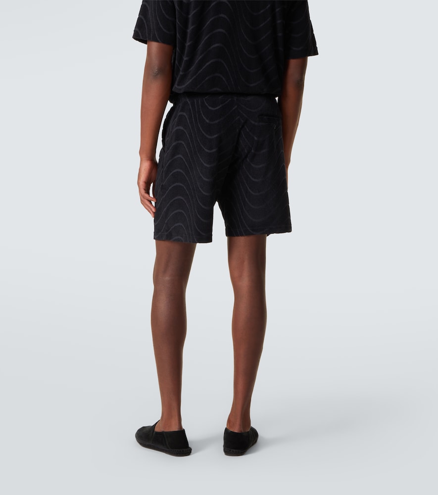  Frescobol Carioca Frescobol Carioca Bestickte Shorts Aus Frottee 