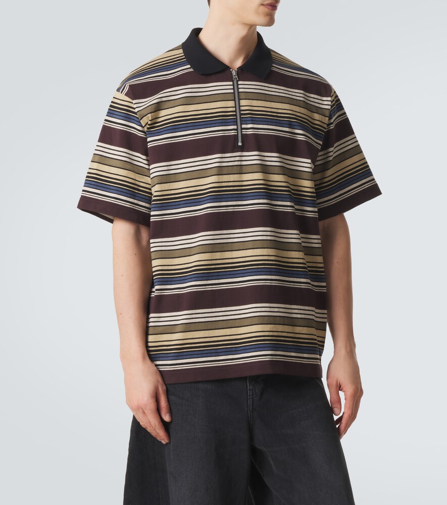  Sacai Sacai Polohemd Aus Baumwolle 