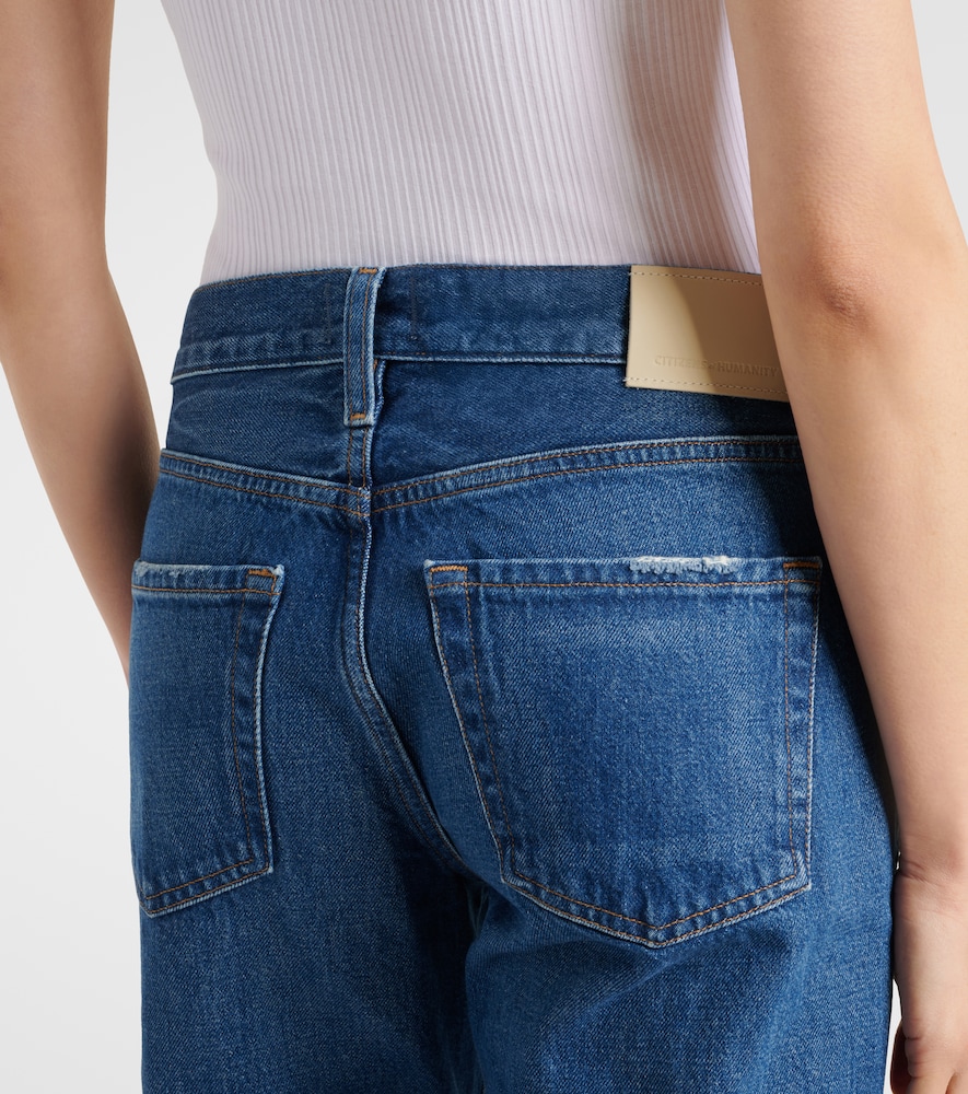 Faye Vintage Cropped Straight Jeans