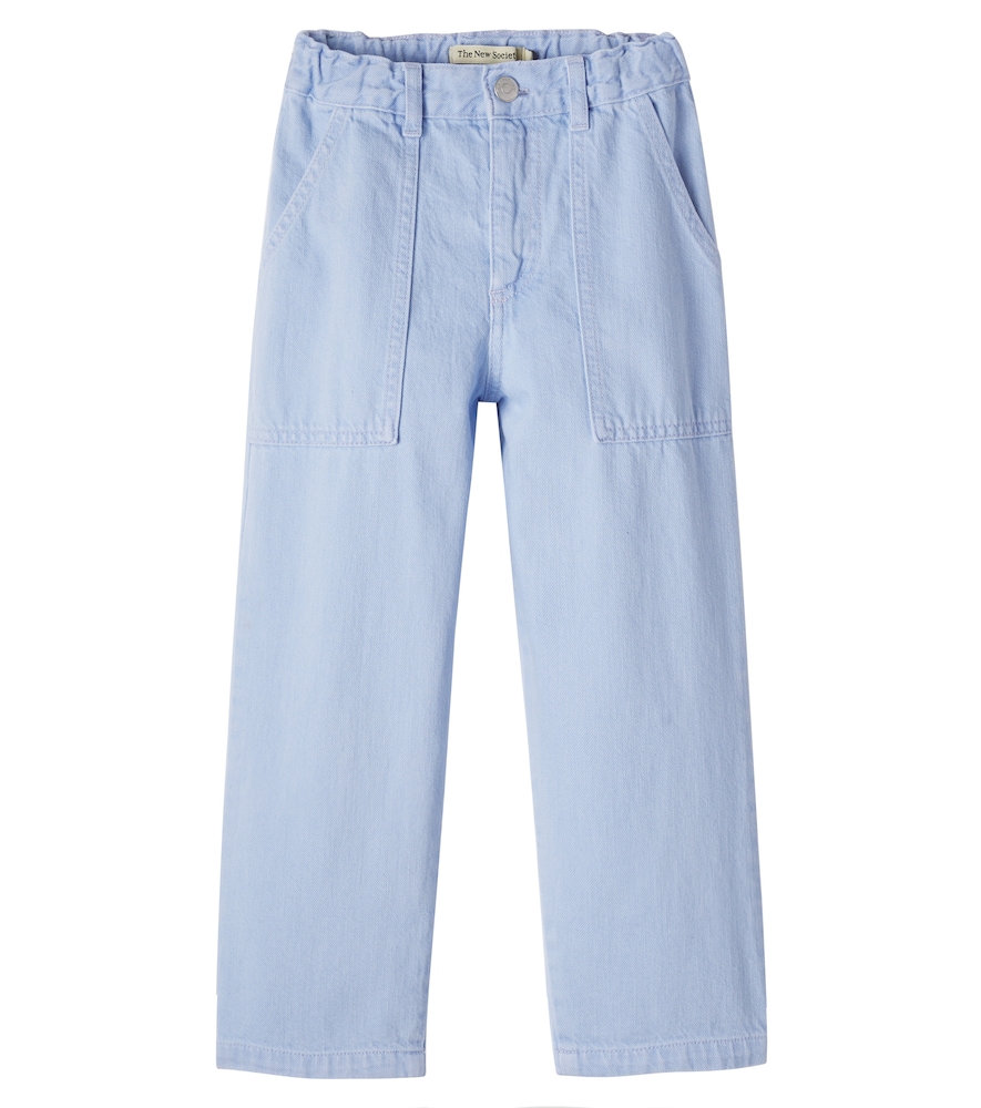 The New Society Blue Ginger Straight Jeans Y Size 6 - Mytheresa
