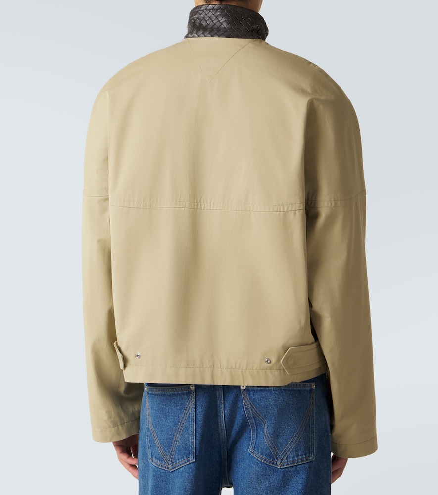Intrecciato Cotton Blouson Jacket