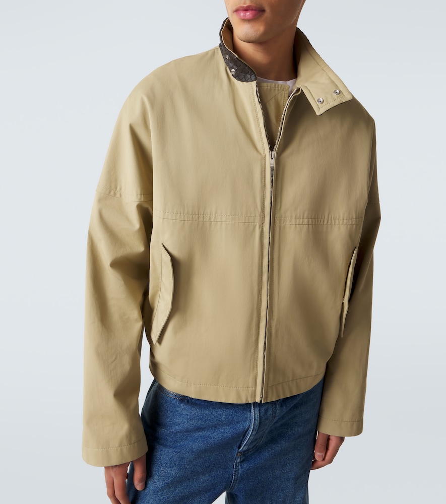 Intrecciato Cotton Blouson Jacket