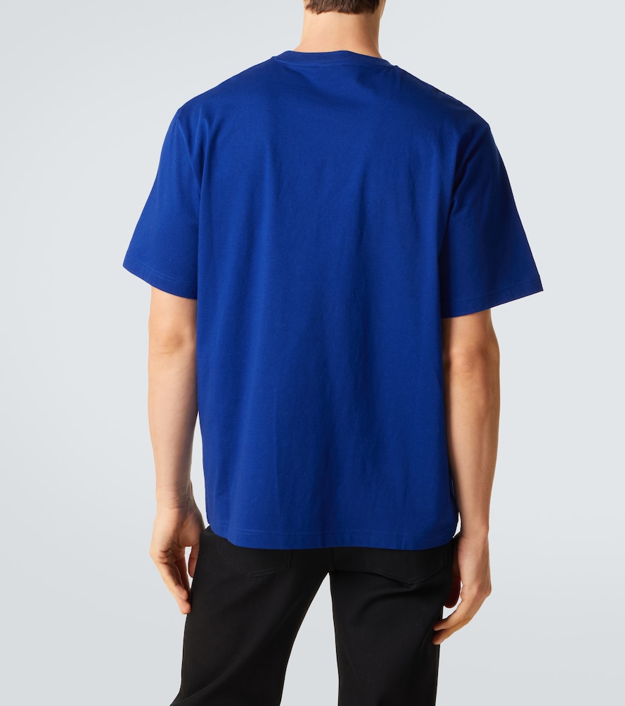  Gucci Gucci T-shirt Aus Baumwolle Und Seide 