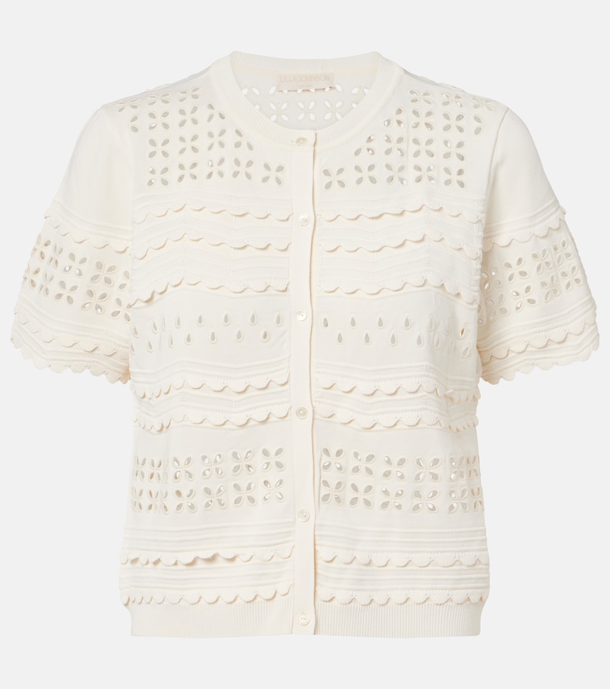 Ulla Johnson Abriana eyelet cardigan