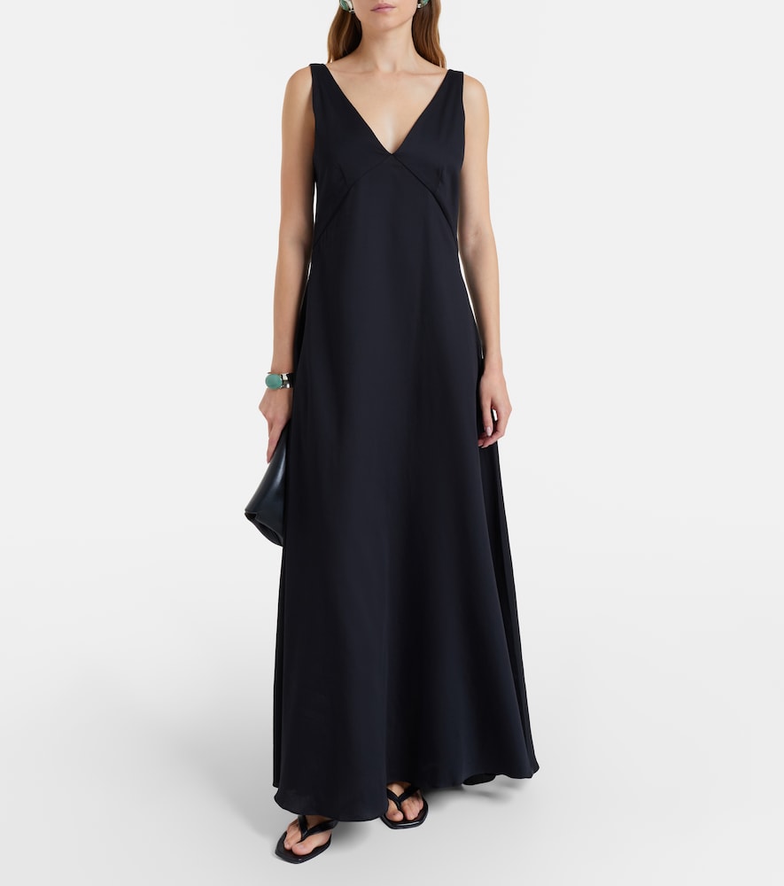 Leset Yoko cotton maxi dress