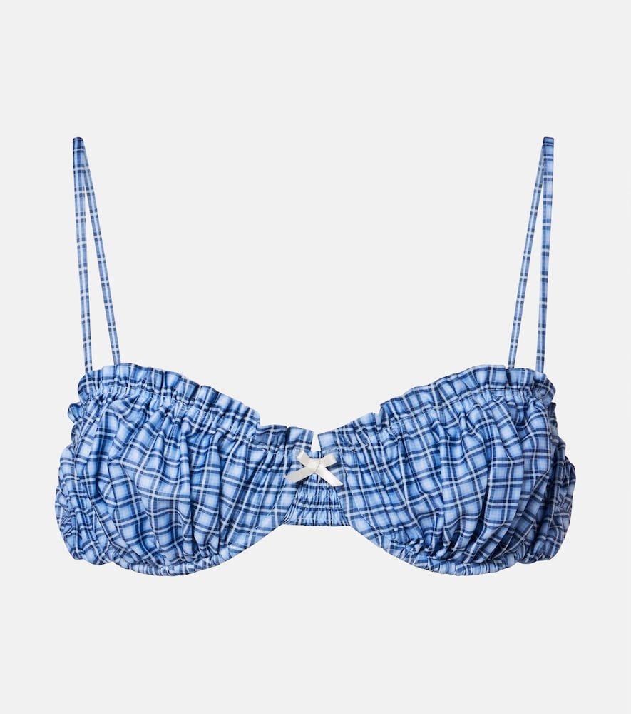 Faithfull Haut de bikini Moana carreaux 130 €