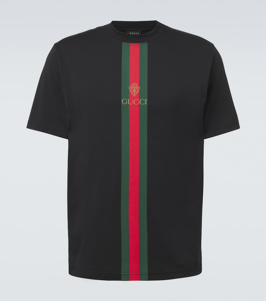 T-shirt Web Stripe in cotone