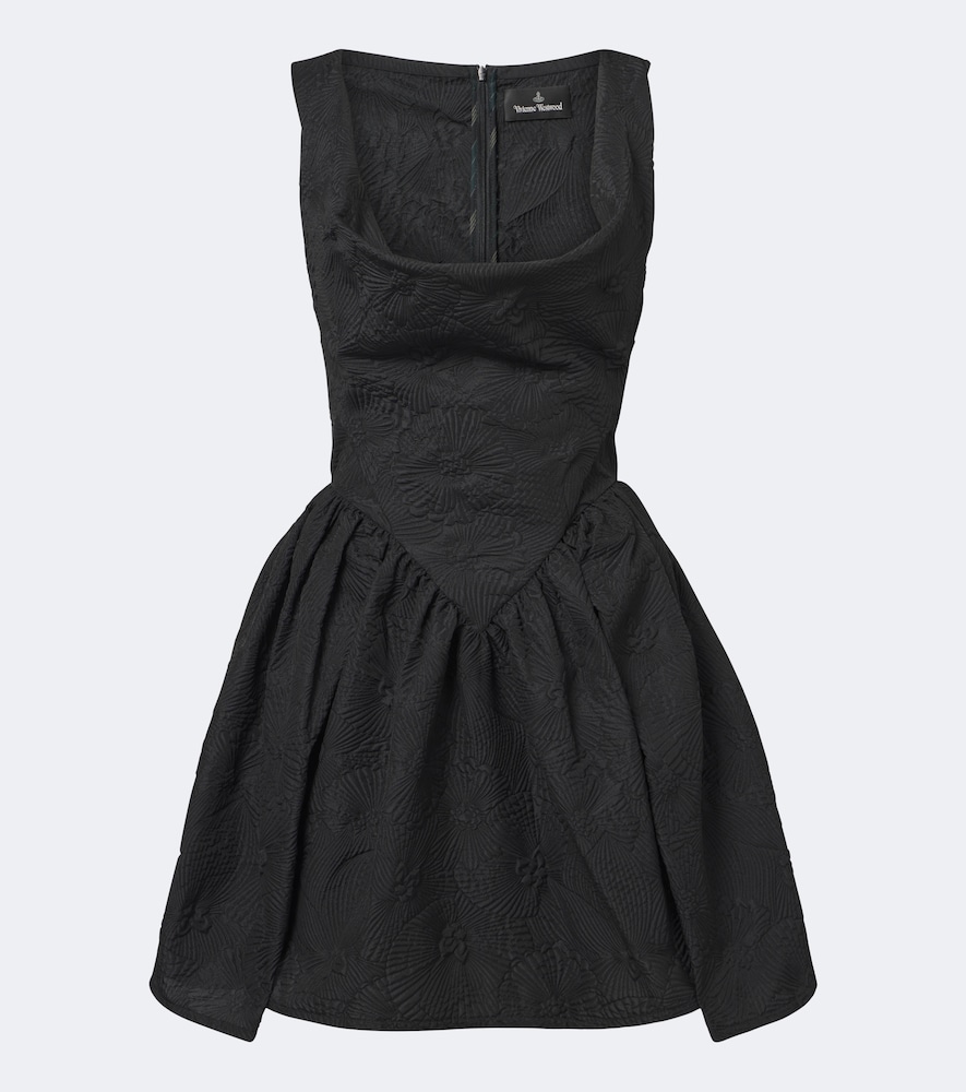 Vivienne Westwood Donna Abito Corto Sunday In Jacquard Nero It Taglia 40- Mytheresa