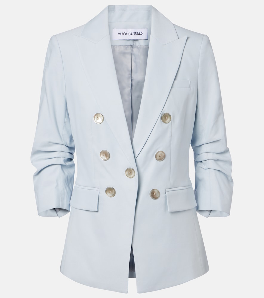 Veronica Beard Women's Blue Tomi Dickey Twill Single-Breasted Blazer UK Size 4 - Mytheresa