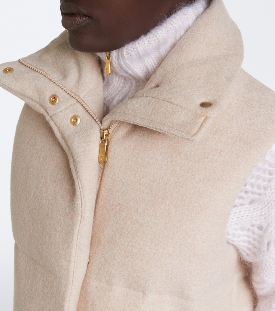 Wool Down Vest
