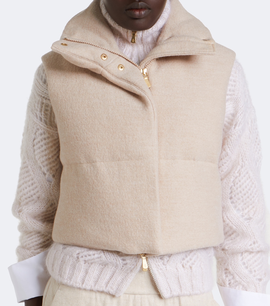 Wool Down Vest
