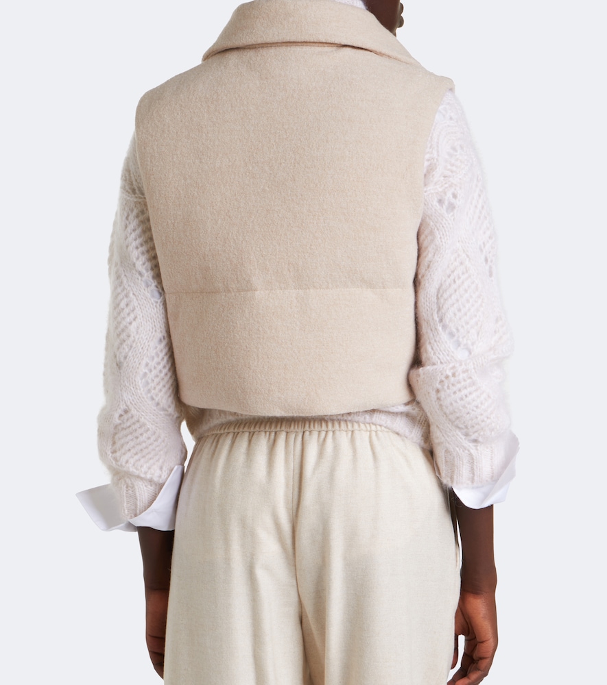 Wool Down Vest