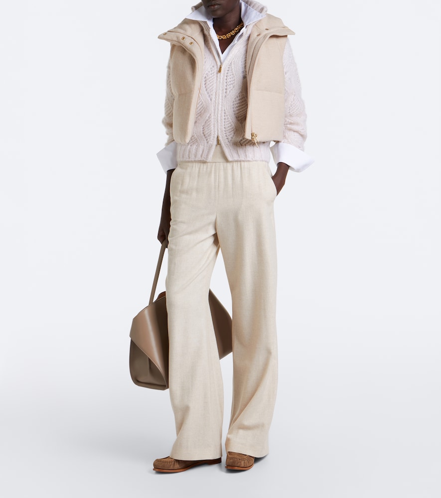 Wool Down Vest