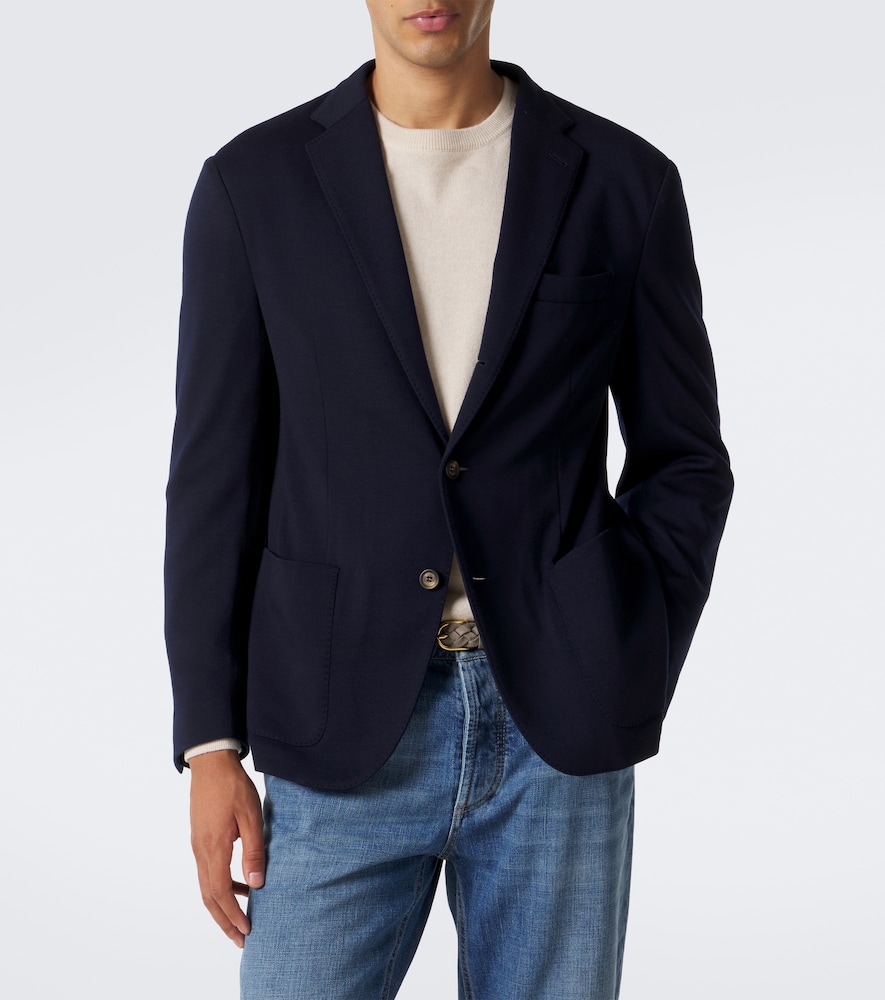 Eleventy Hooded layered wool blazer | Thumbnail 8