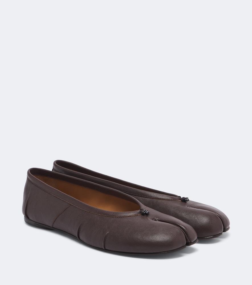 Ballerinas Tabi aus Leder